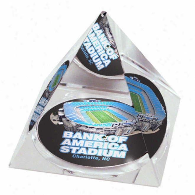 Carolina Panthers Bank Of America Stadium Crystal Pyramid