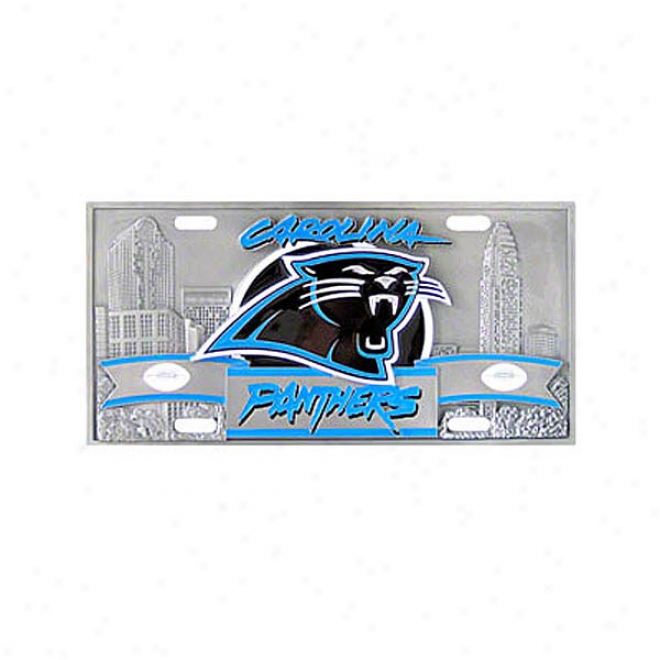 CarolinaP anthers Collectors License Plate