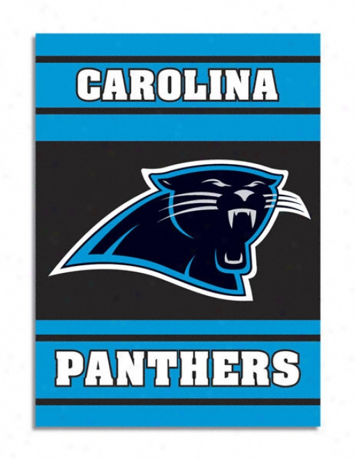 Carolina Panthers Double Sided 28x40 Banner