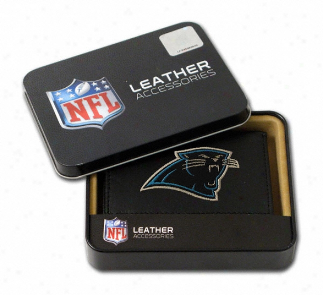 Carolina Panthers Embroidered Trifold Bag