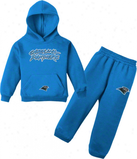 Carolina Panthers Babe Fleece Hoodie And Pant Swt