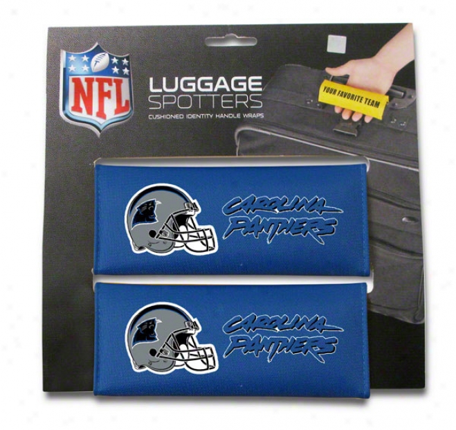 Carolina Panthers Luggage Spotter 2-pack