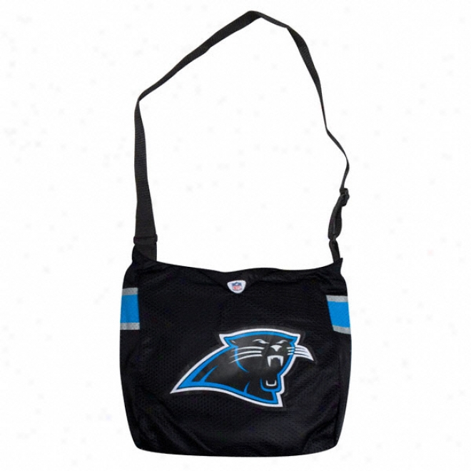 Carolina Panthers Messenger Bag: Mvp Jsrsey Tote