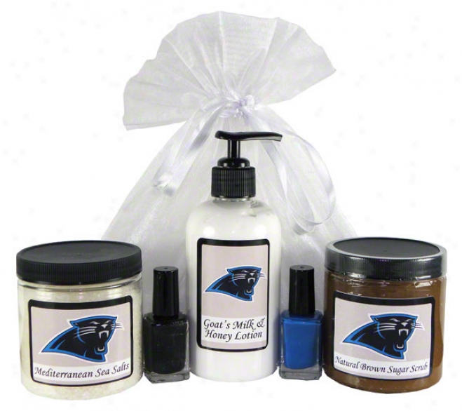 Carolina Panthers Spa Donation Set