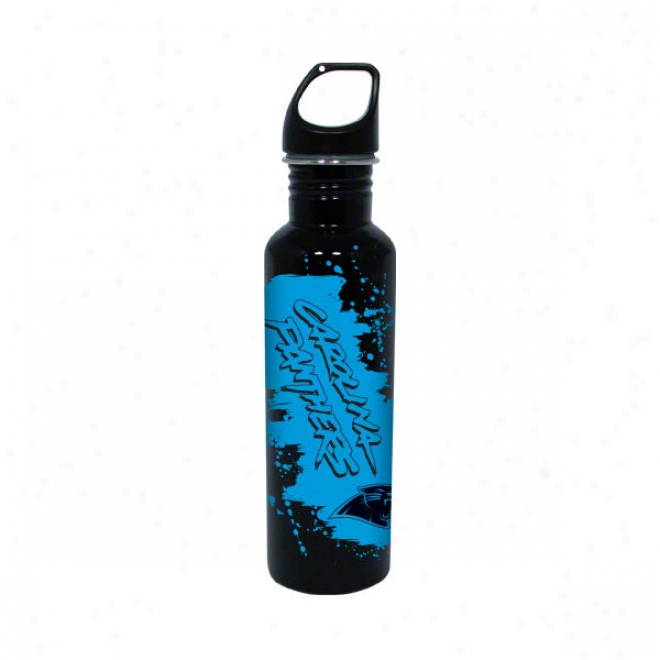 Carolina Panthers Stainless Steel Water Bottle