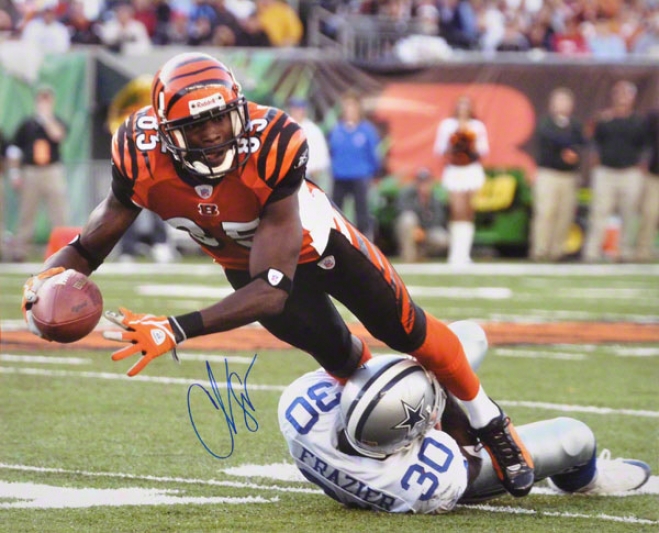 Chad Johnson Cincinnati Bengals -v Dallas- 16x20 Autographed Photograph