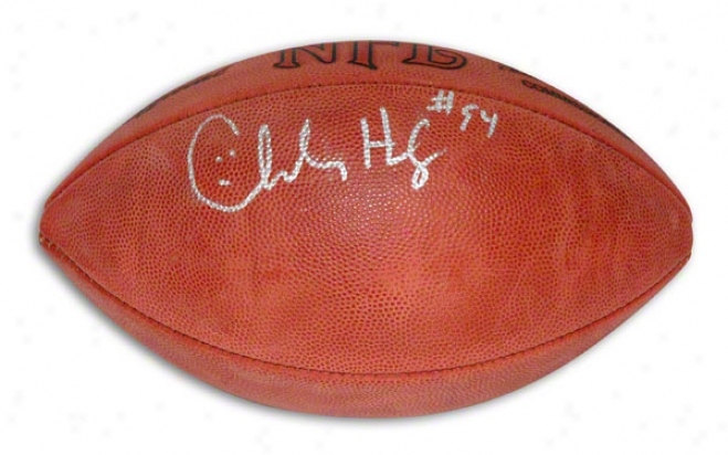 Charles Haley Autographed Nfl Football