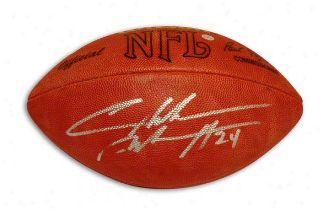 Charles Woodson Autographed Nfl Footbwll