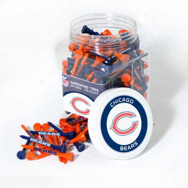 Chicago Bears 175 Pc. Golf Tee Jar