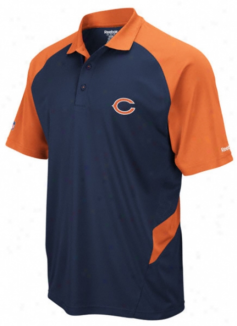 Chicago Bears 2010 Navy Sideline Statement Polo Shirt