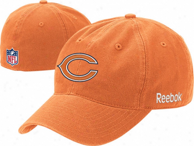 Chicago Bears 2011 Orange Fitted Sideliine Slouch Hat