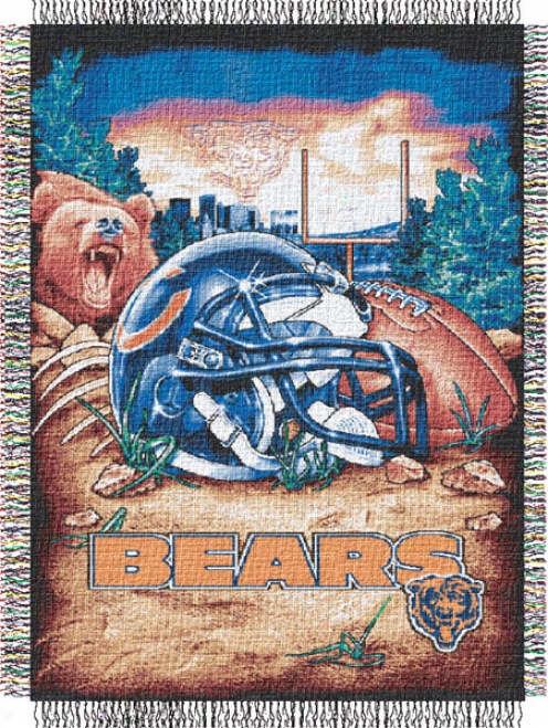 Chicago Bears 48x60 Home Field Advantage Tapestry Throw