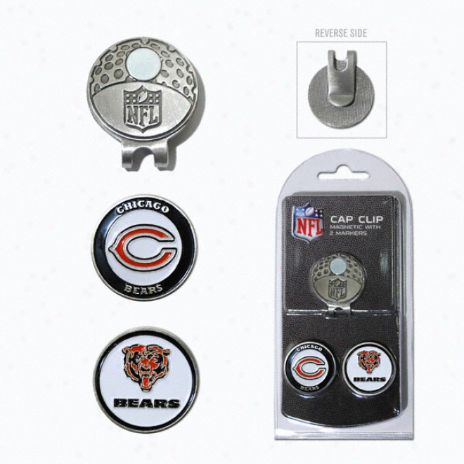 Chicago Bears Ball Marker Cap Clip