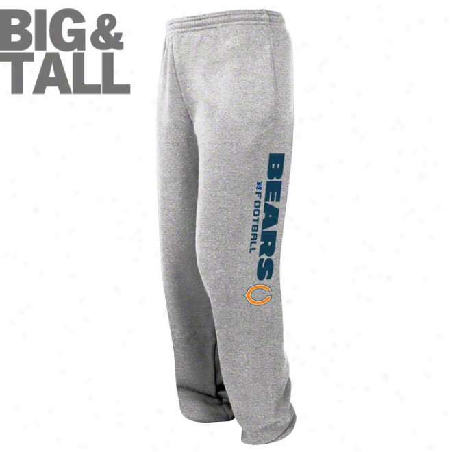 Chicago Bears Big & Tall Geey Critical Victory Sweatpants