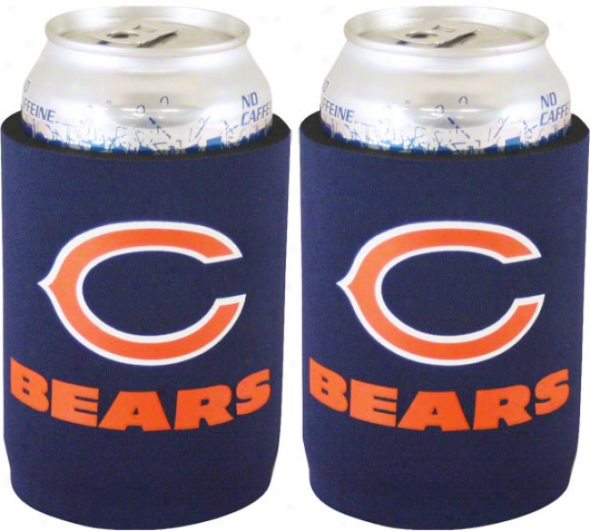 Chicago Bears Can Koozie 2-pack