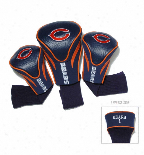 Chicago Bears Contour Fit Headcover Set