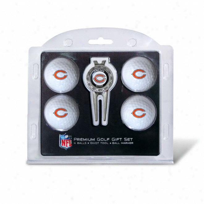 Chicago Bears Divot Tool & Ball Set