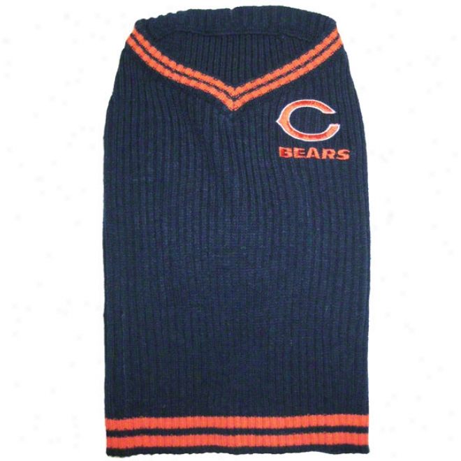 Chicago Bears Dog Sweater