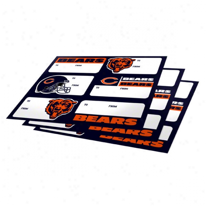 Chicago Bears Gift Stickers