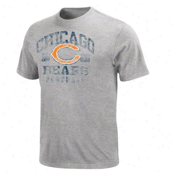 Chicago Bears Gray Hall Of Famer Gamer Ii T-shirt