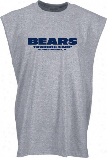 Chicago Bear Grey Trenches Training Camp Sleeveless Tee