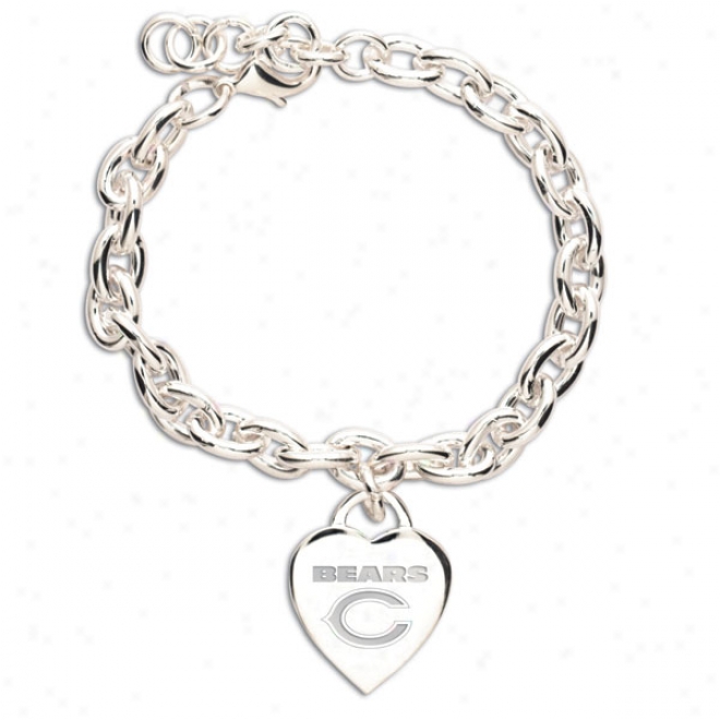 Chicago Bears Heatt Charm Bracelet