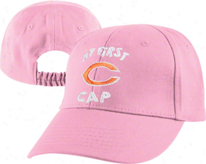 Chicago Bears Infant My First Cap Flex Pink Hat