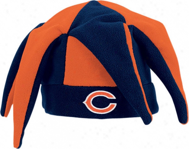 Chicago Bears Jester Fleece Hat