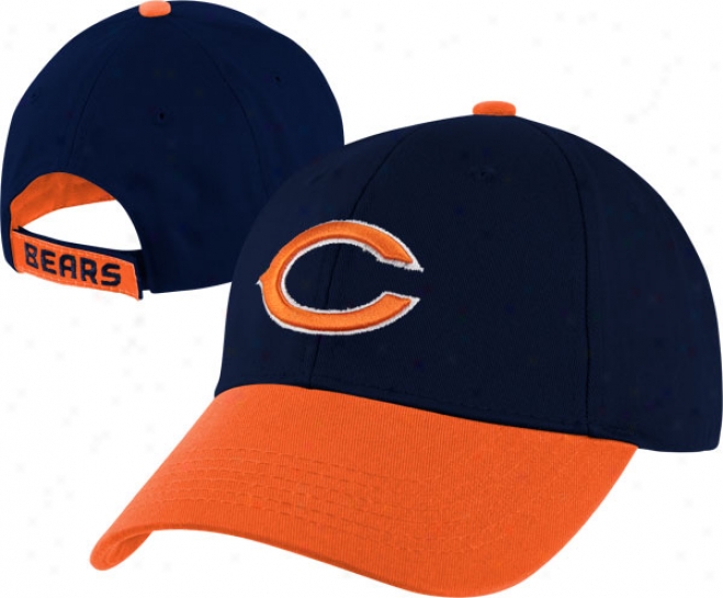 Chicago Bears Kid's 4-7 Colorblock Adjustable Hat