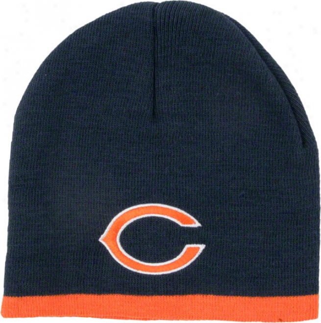 Chicago Bears Kid's 4-7 Cuffless Knig Hat