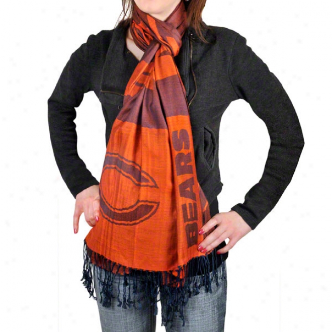 Chicago Bears Lightweight Pashmina Scarf