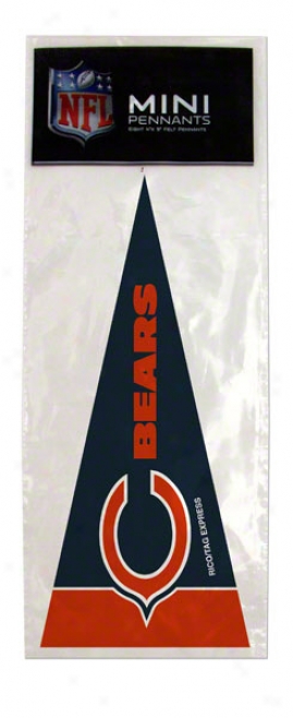 Chicago Bears Mimi Pennant Set: 8-pack