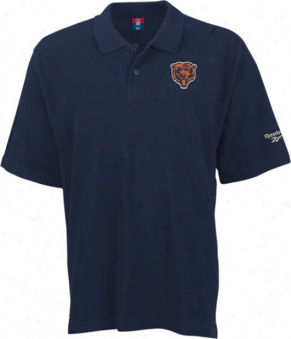 Chicago Bears -navy- Grdiron Classics Polo