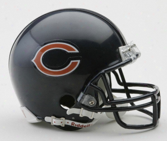 Chicago Bears Nfl Riddell Mini Helmet