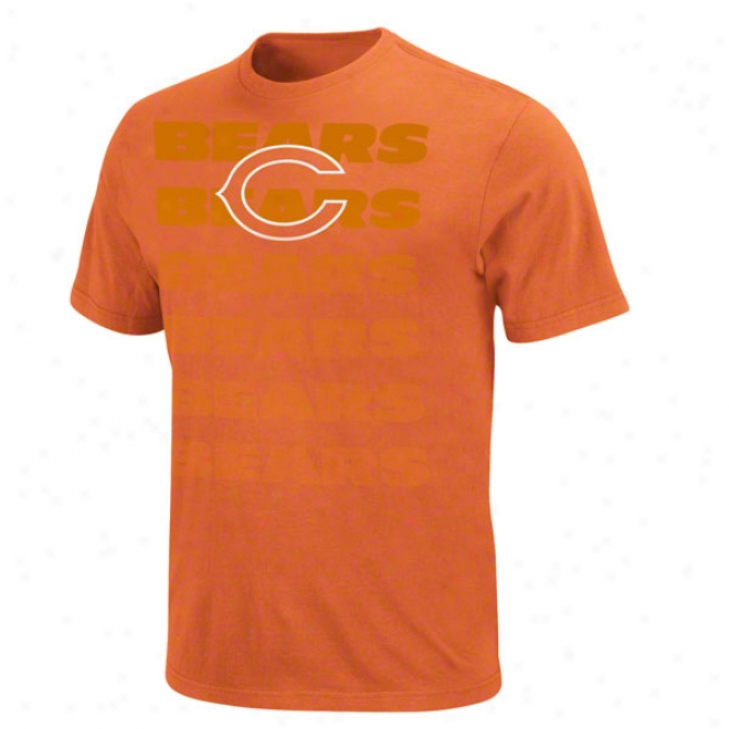 Chicago Bears Orange All Time Great Ii T-shirt