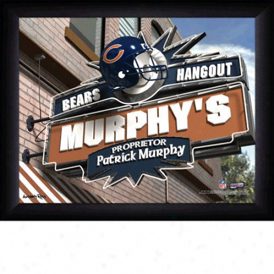 Chicago Bears Personalized S;orts Pub Print