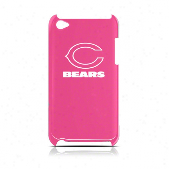 Chicago Bears Pink Ipod Touch 4g Hard Case