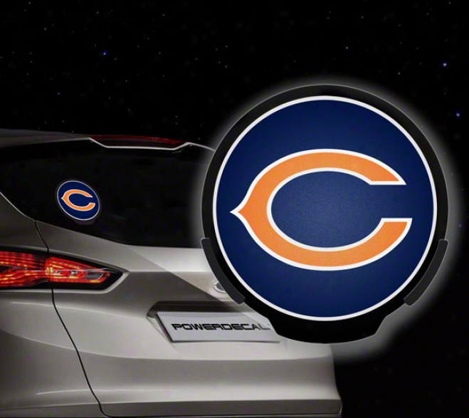 Chicago Bears Power Decal: Light Up Decal