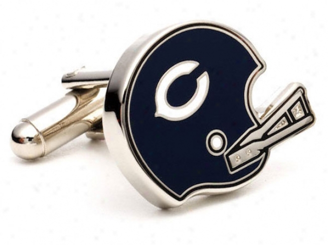 Chicago Bear sRetro Cufflinks