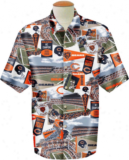 Chicago Bears Ryn Spooner Hawaiian Shirt