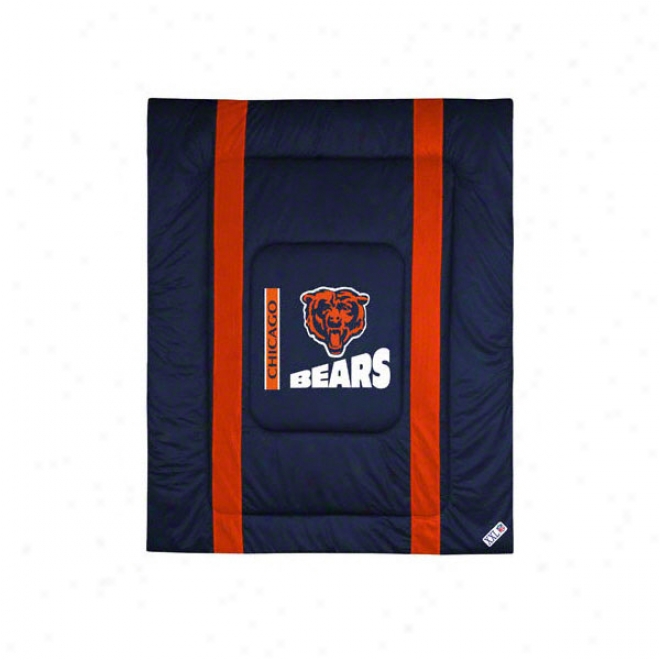 Chicago Bears Sideline Comforter - Full/queen Bed