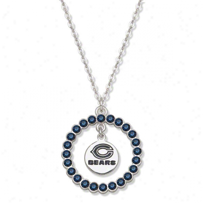 Chicago Bears Spirit Crystal Necklace