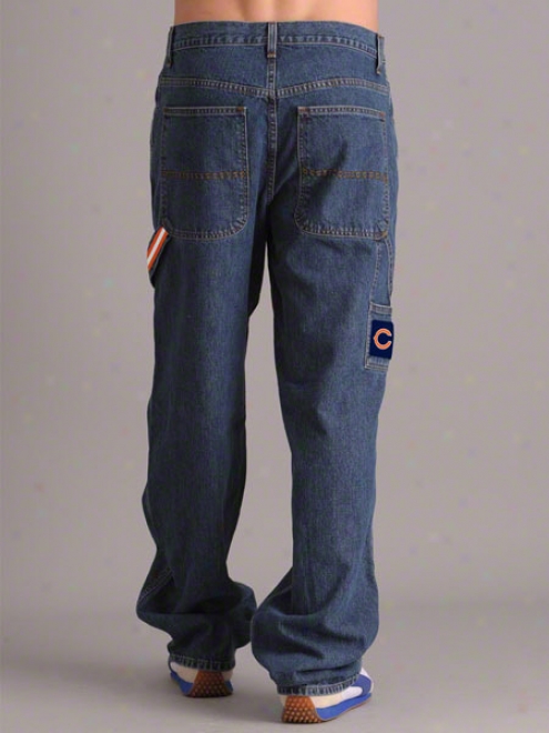 Chicago Bears Stone Wash Lineman Carpenter Denim Jeans