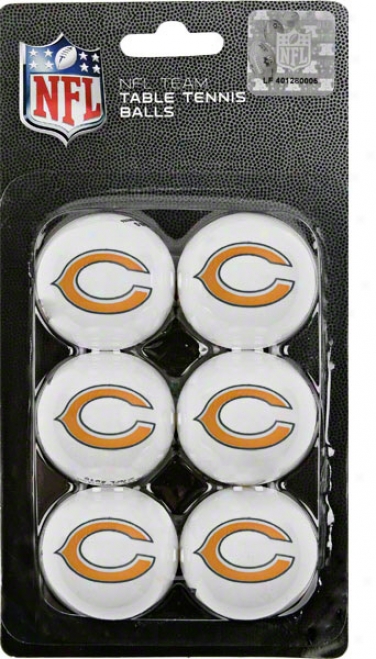 Chicago Bears Table Tennis Balls