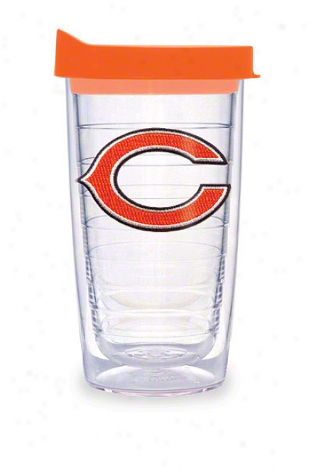 Chicago Bears Tervis Tumbler 16 Oz Cup W/ Lid