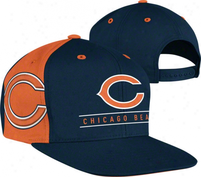 Chicago Bears The Bar Snapback Adjustable Hat