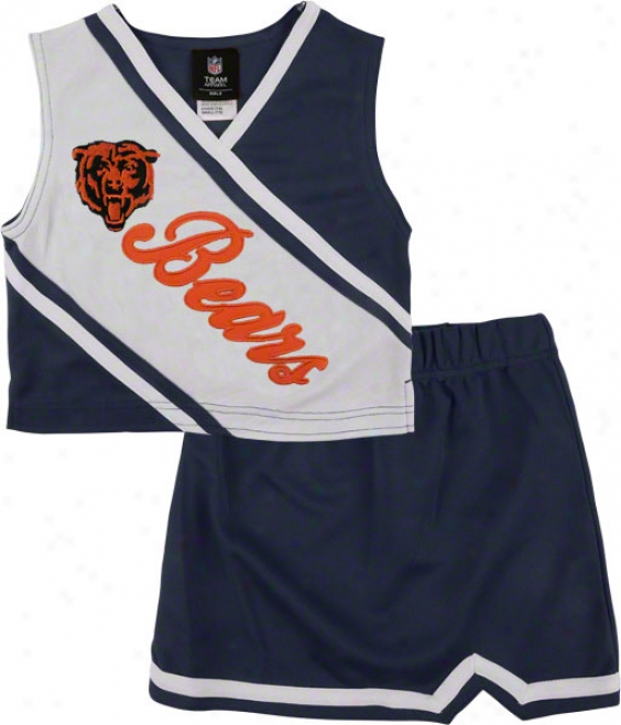 Chicago Bears Toddler 2-piece Cheerleader Set