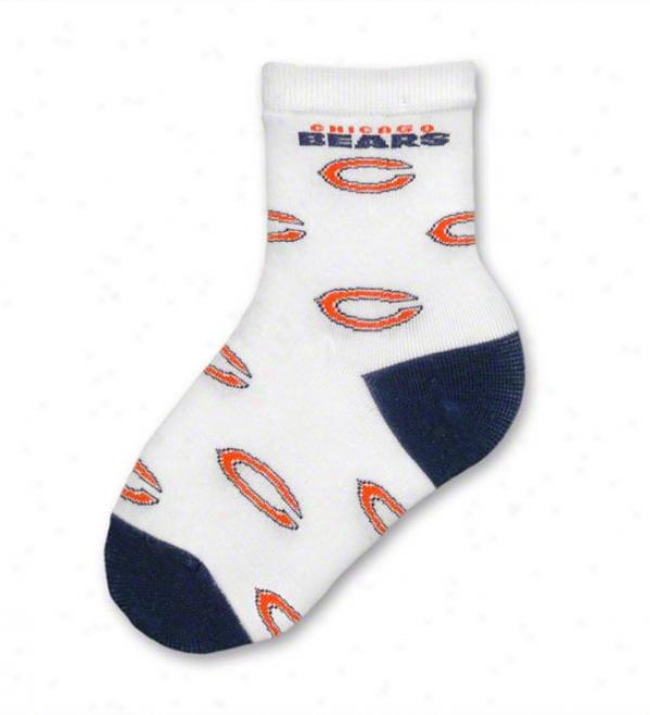 Chicago Bears Toddler Navy Nfl Socks