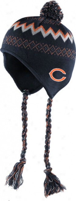 Chicago Bears Toddler Tassel Knit Pom Hat