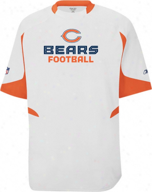 Chicago Bears -white- 2008 Sideline Lift Performanc Top